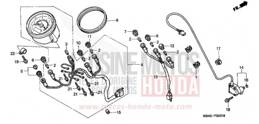 COMPTEUR VT750C2Y de 2000